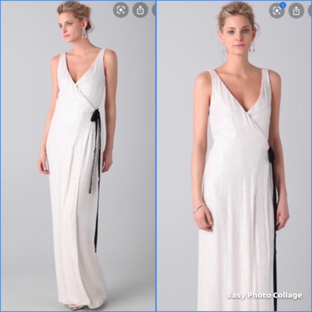 Rare🤍DIANE VON FURSTENBERG Yazhi Sequined Gown